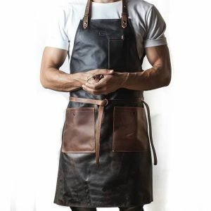 FlameFrenzy Chef Leather Apron