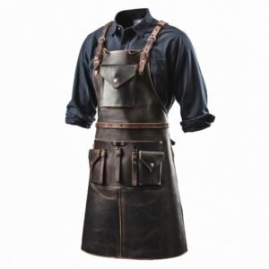 Black Iron Guard Blacksmith Leather Apron