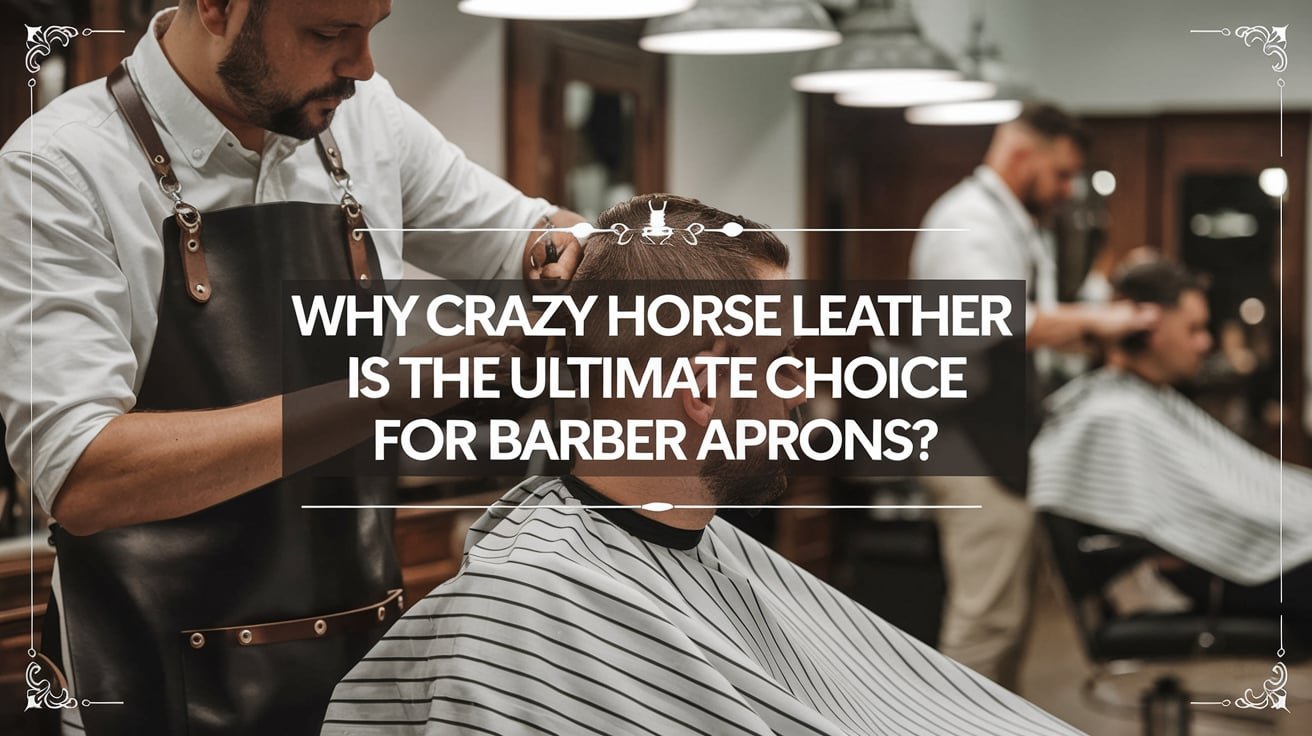 why crazy horse leather is the ultimate choice for barbers