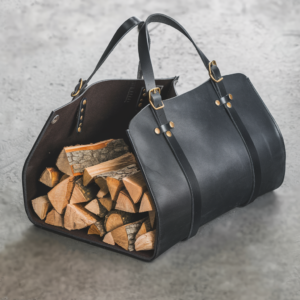 Wild Terrain Pull Up Leather Log Carrier