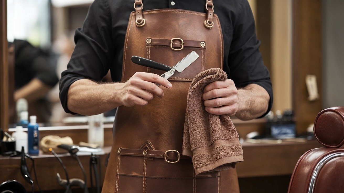 Barber Leather Apron – Interesting Facts, Pros and Strategies for Purchase