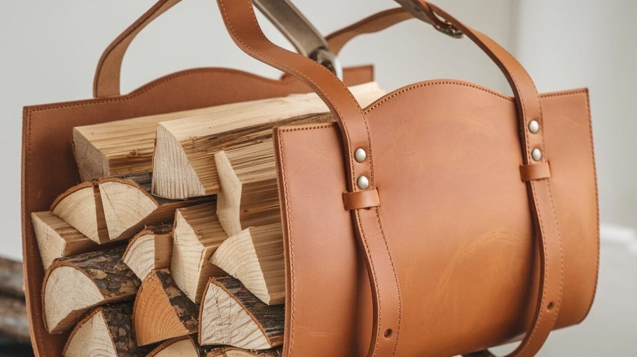 The Essential Guide to Leather Log Carriers: Practical and Stylish