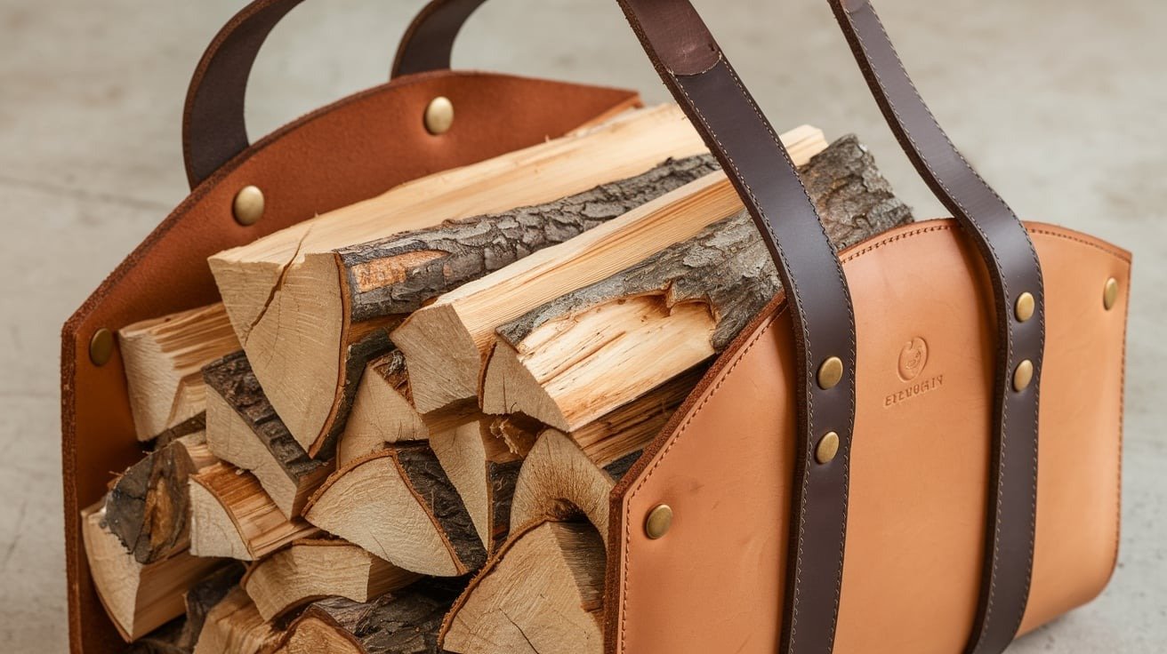 The Essential Guide to Leather Log Carriers: Practical and Stylish