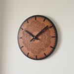 Vintage Appeal Classic Leather Wall Clock