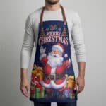 Yuletide Artisan Blue Crazy Horse Leather Apron