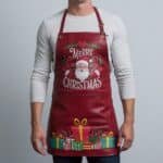 Rudolph's Craft Red Crazy Horse Leather Apron