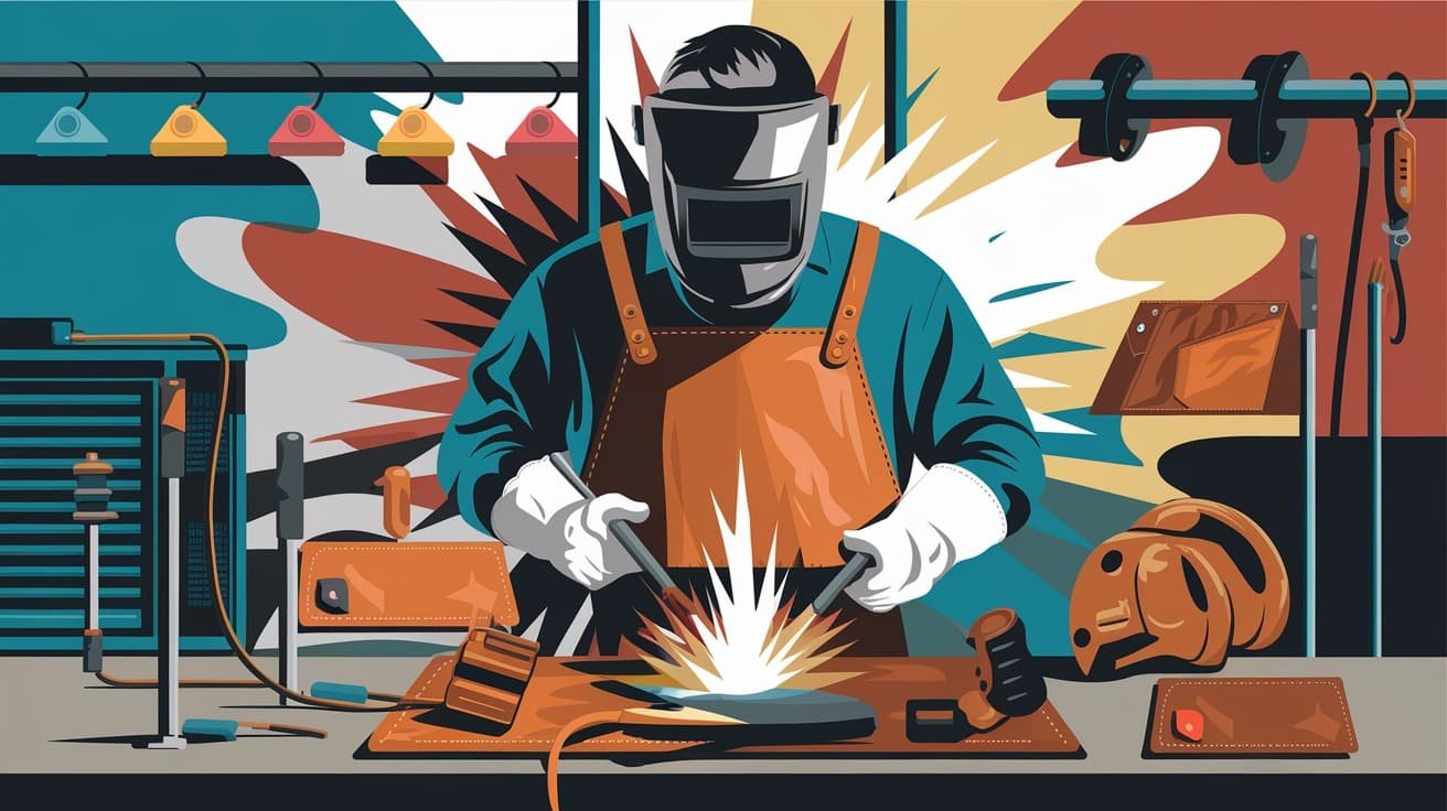 Why Leather Is Preferred for Welding Aprons?