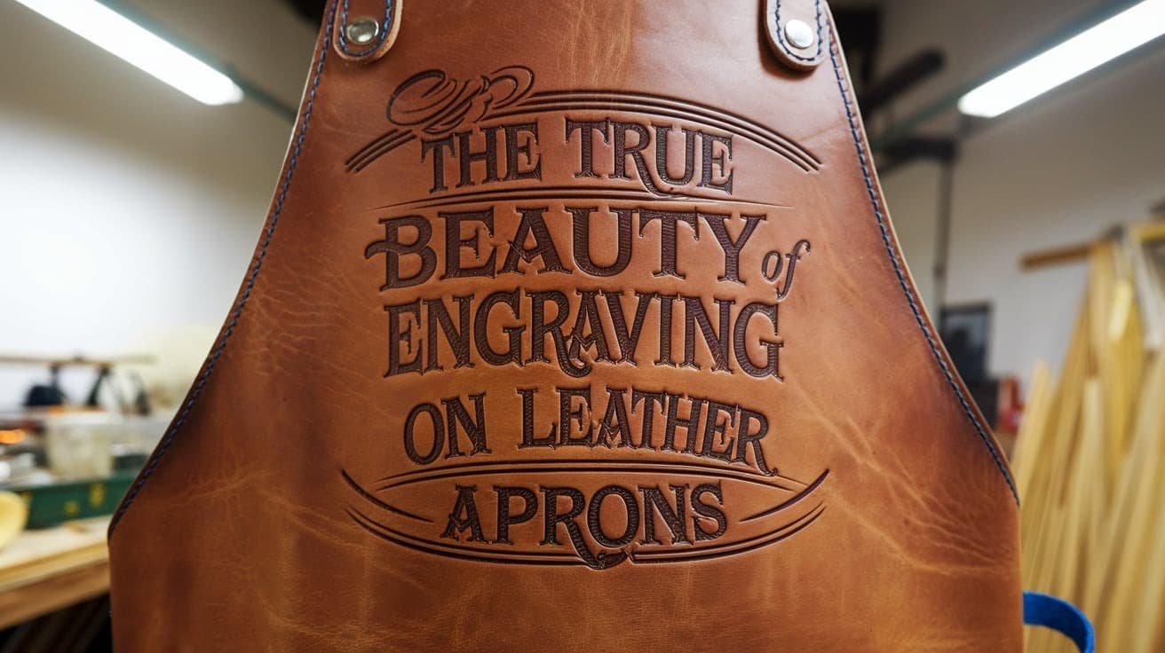 The True Beauty of Laser Engraving on Leather Aprons