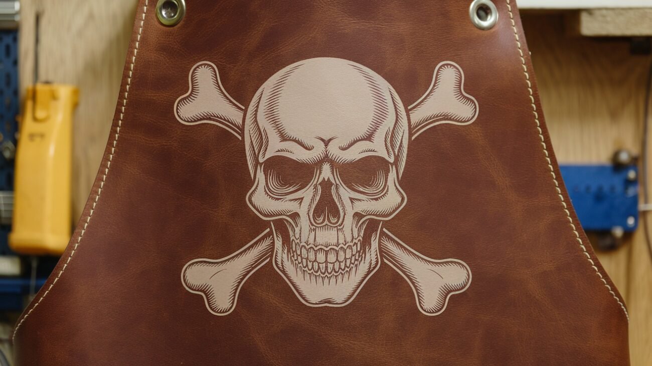 The True Beauty of Laser Engraving on Leather Aprons