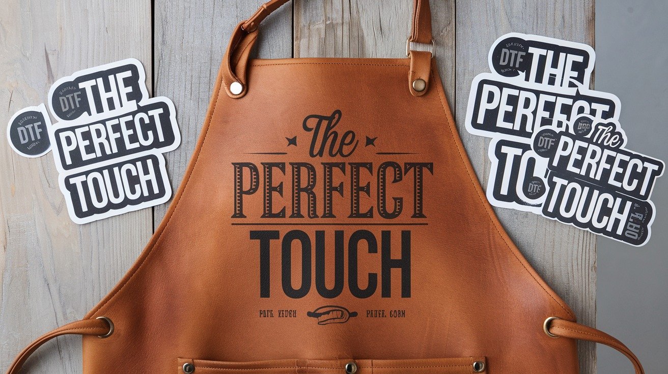 The Perfect Touch: DTF Stickers Printing on Leather Aprons
