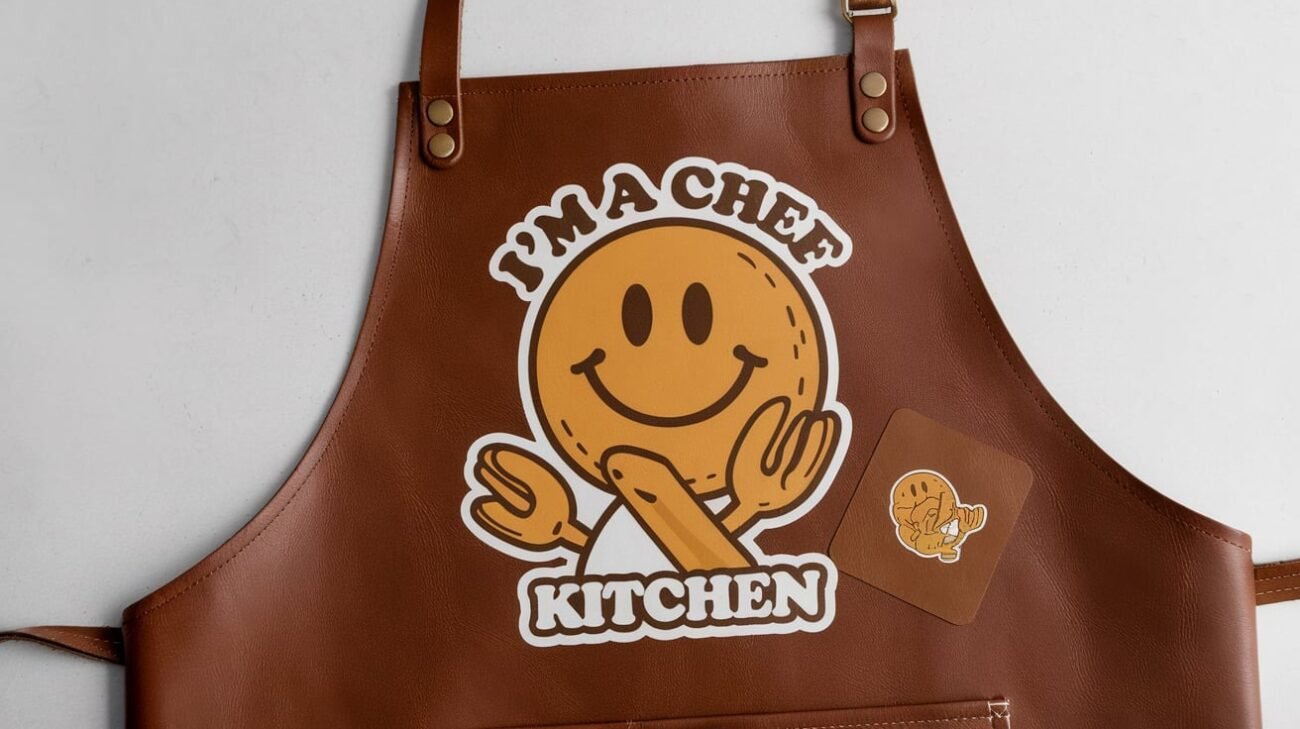 The Perfect Touch: DTF Stickers Printing on Leather Aprons