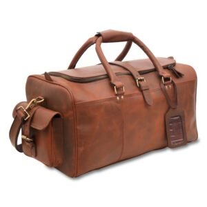Custom Leather Duffle Bag-Ideal Father's Day Gift