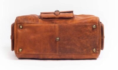 Custom Leather Travel Bag-Weekender & Carry-On for Men-Great Christmas Gift