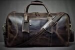 Full Grain Leather Travel Duffle Bag