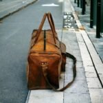 Leather Genuine Travel Men's Vintage Duffle Bag