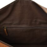 Leather travel bag for men-Handmade Brown Weekender