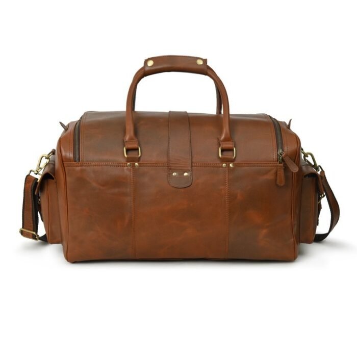Personalized Embossed Leather Bag-Best Travel Gift for Men