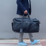 Handmade Large Leather Duffle Bag - Weekend & Overnight Travel Bag