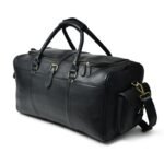 Men's Leather Duffle Bag | Genuine Full-Grain Leather Weekender Bag
