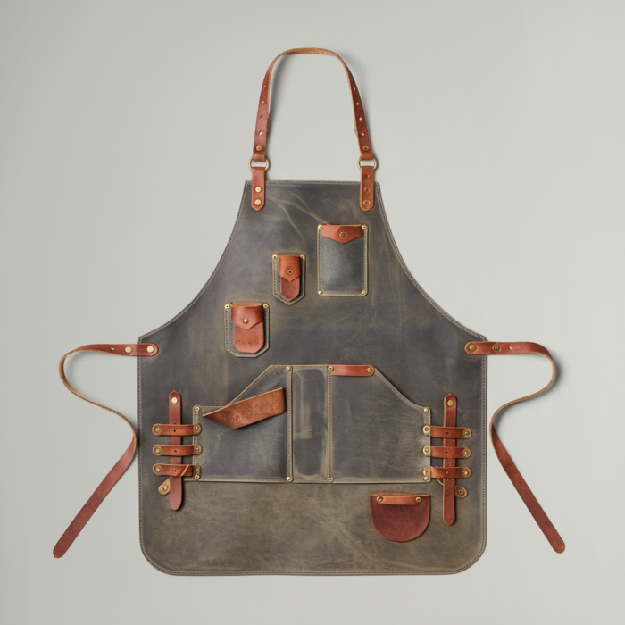 CocktailCraft Signature Leather Apron – Designed for the Modern Mixologist - Image 1