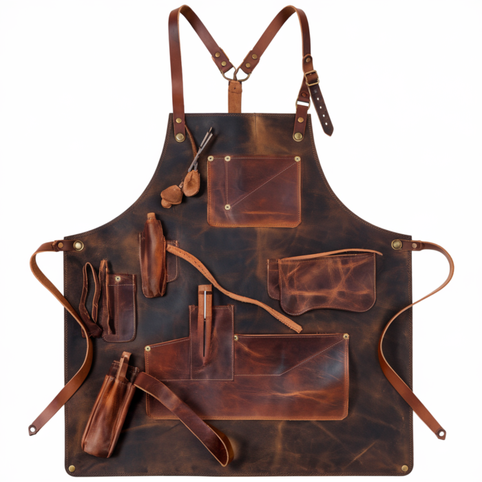 Mixology Elite Leather Bar Apron | Crafted for Professional Bartenders - Image 1