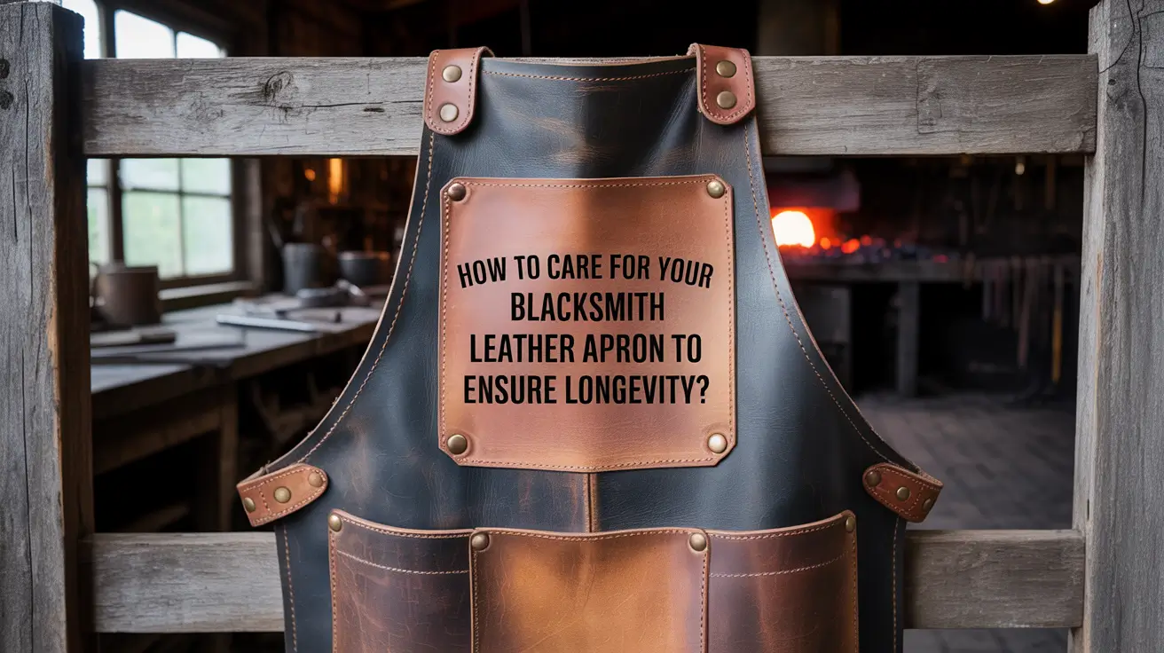 How to Care for Blacksmith Leather Apron to Ensure Longevity