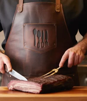 Why Do Chefs and BBQ Lovers Prefer Leather Aprons